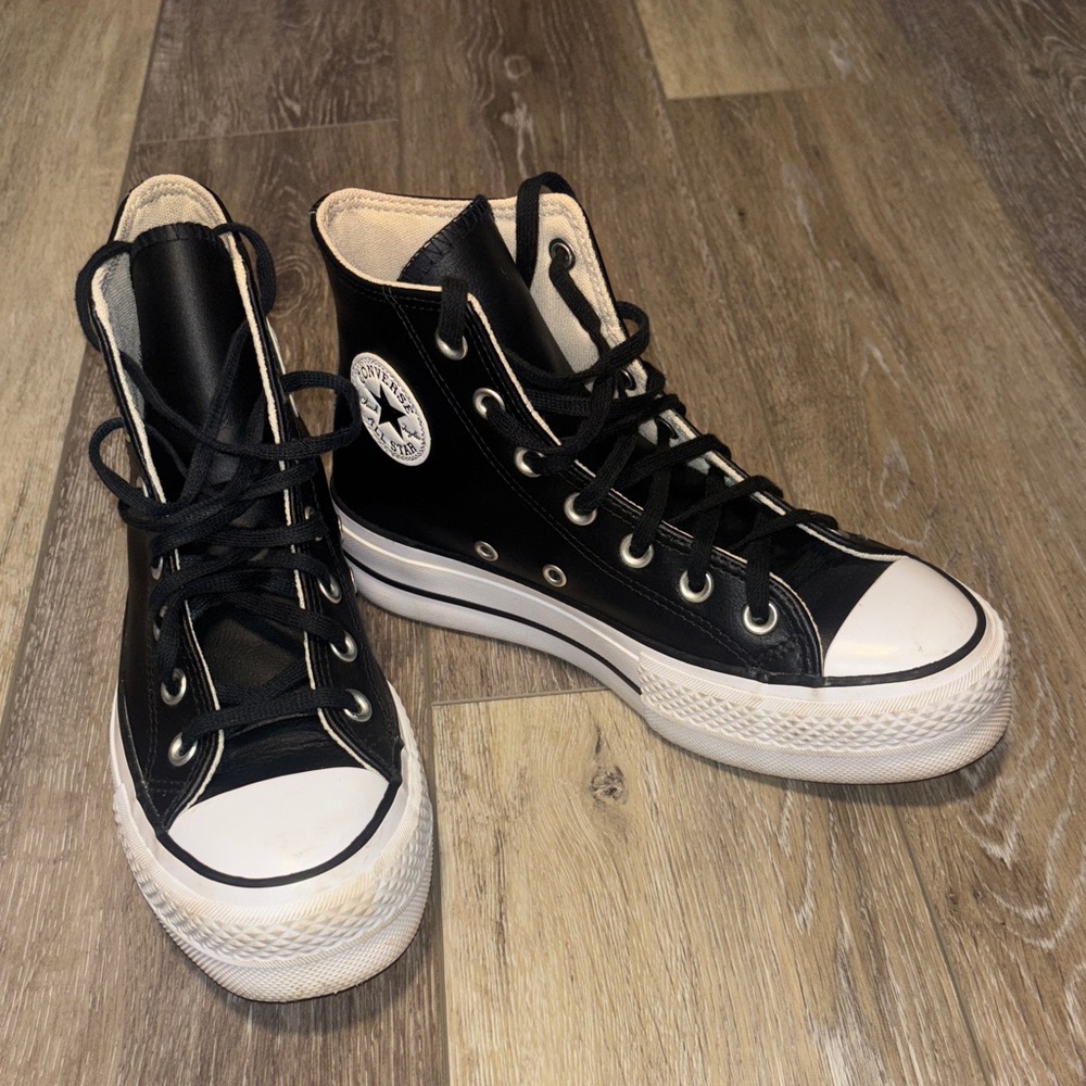 Chuck Taylor All Star Leather Platform - Picture 3 of 4